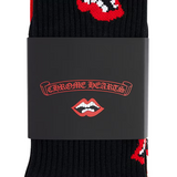 Chrome Mouth Socks