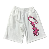 Island Pink Script Shorts
