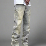 Aria Zip Flared Jeans