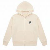 Heart Zip Hoodie