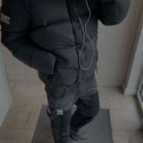 Check Puffer Jacket