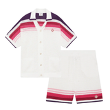 Casa Stripes Short Set